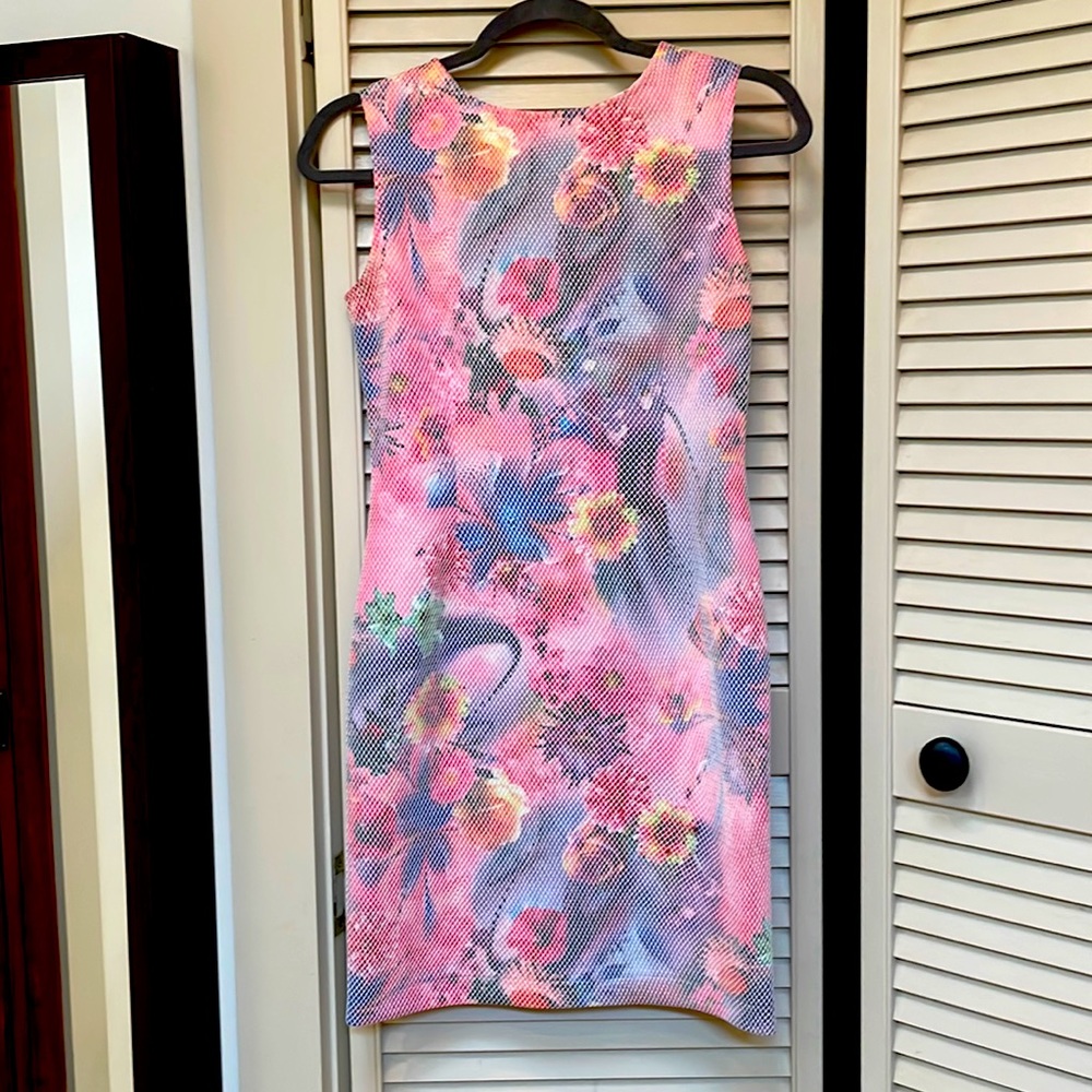 DREW floral mini dress